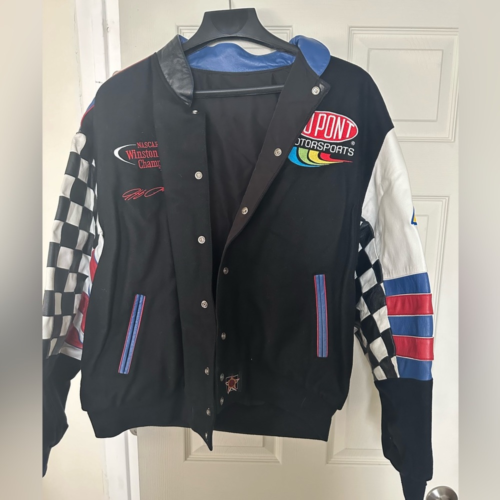 NASCAR leather jackets vintage